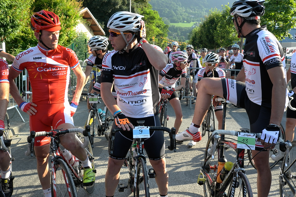 Cyclosportive JPP - au départ